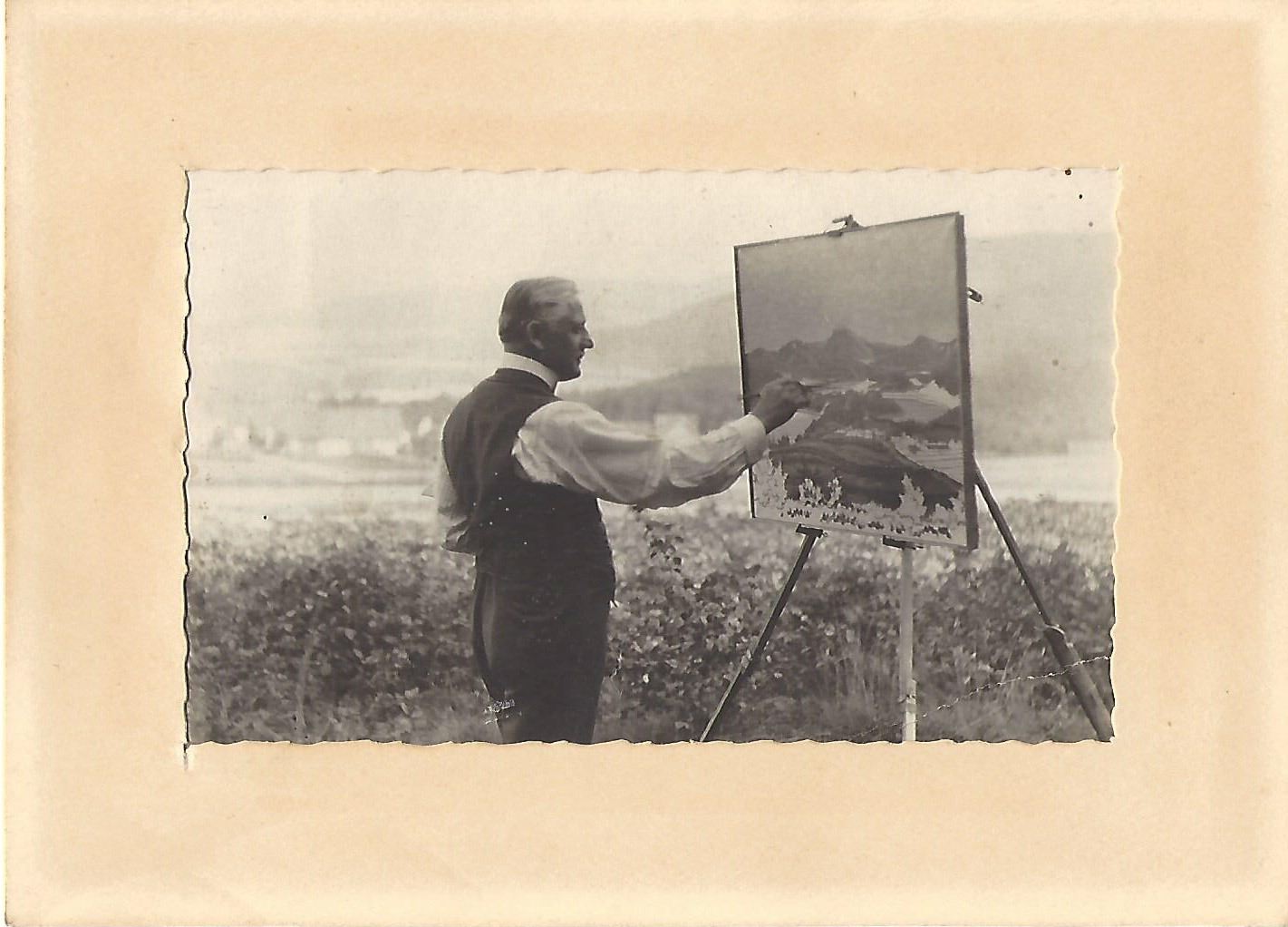 Fritz Zimmer - Maler und Professor